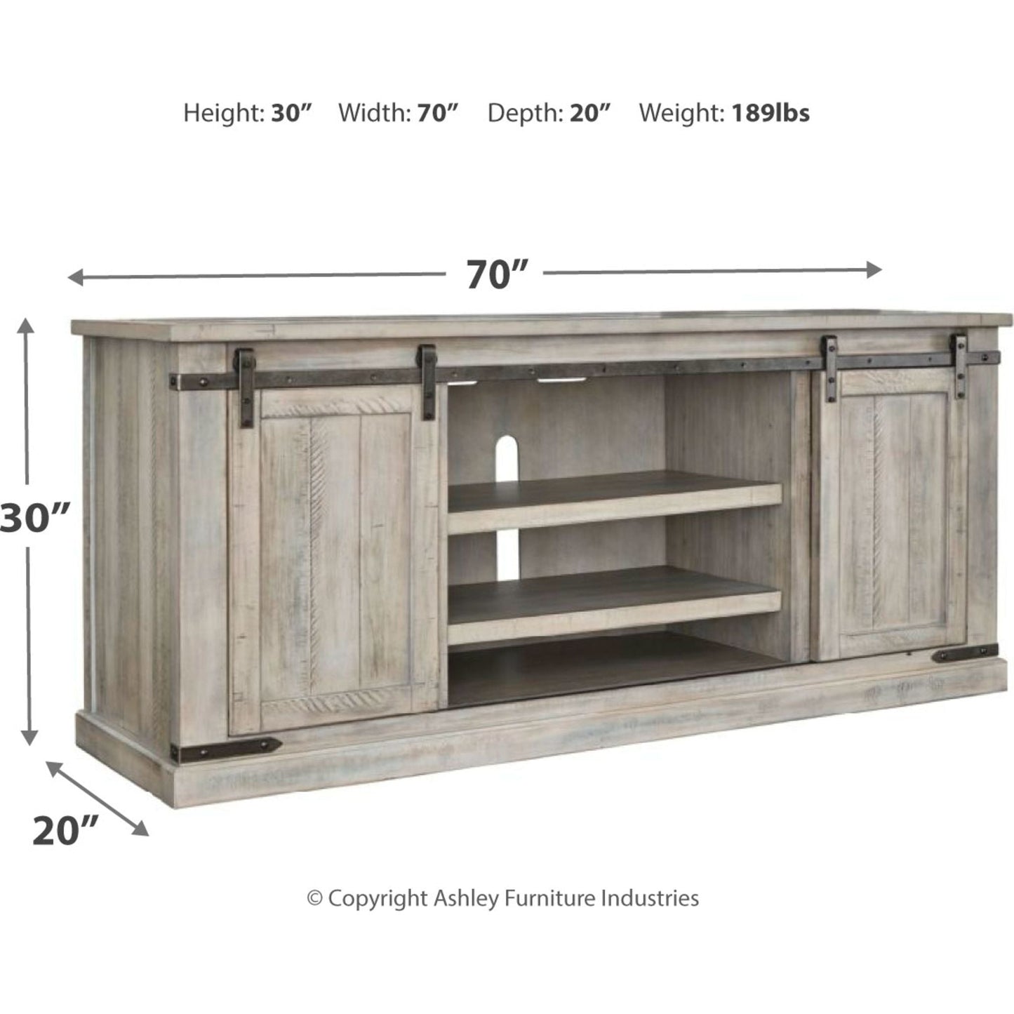 Meuble TV Carynhurst