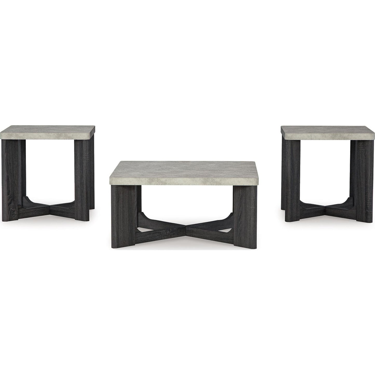 Ensemble de tables d'appoint Sharstorm (ensemble de 3)