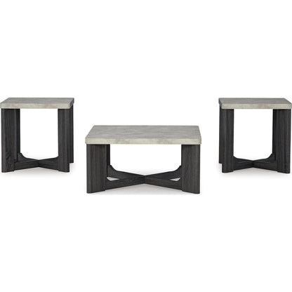 Ensemble de tables d'appoint Sharstorm (ensemble de 3)
