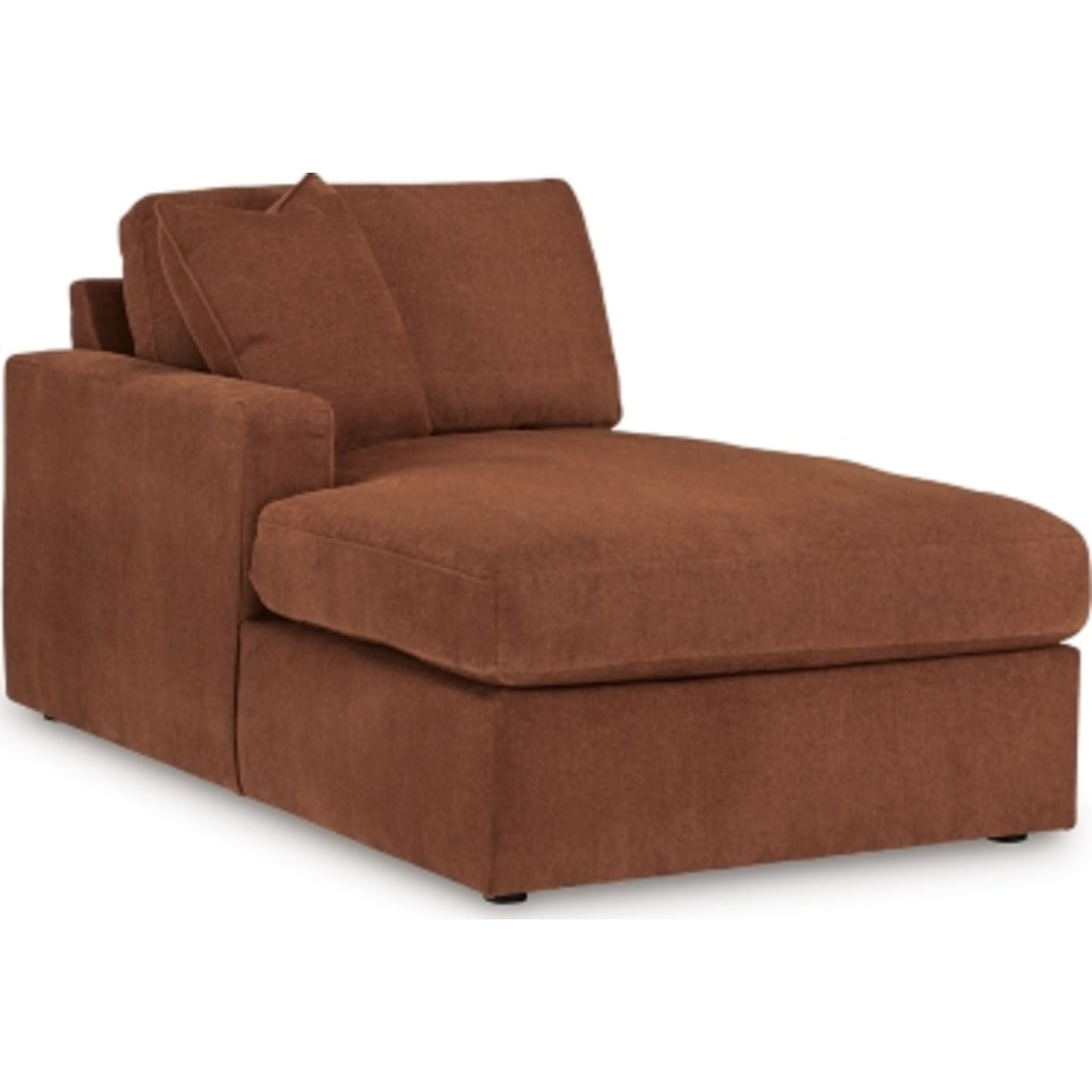 Canapé d'angle modulaire Modmax 4 pièces avec méridienne et console de rangement