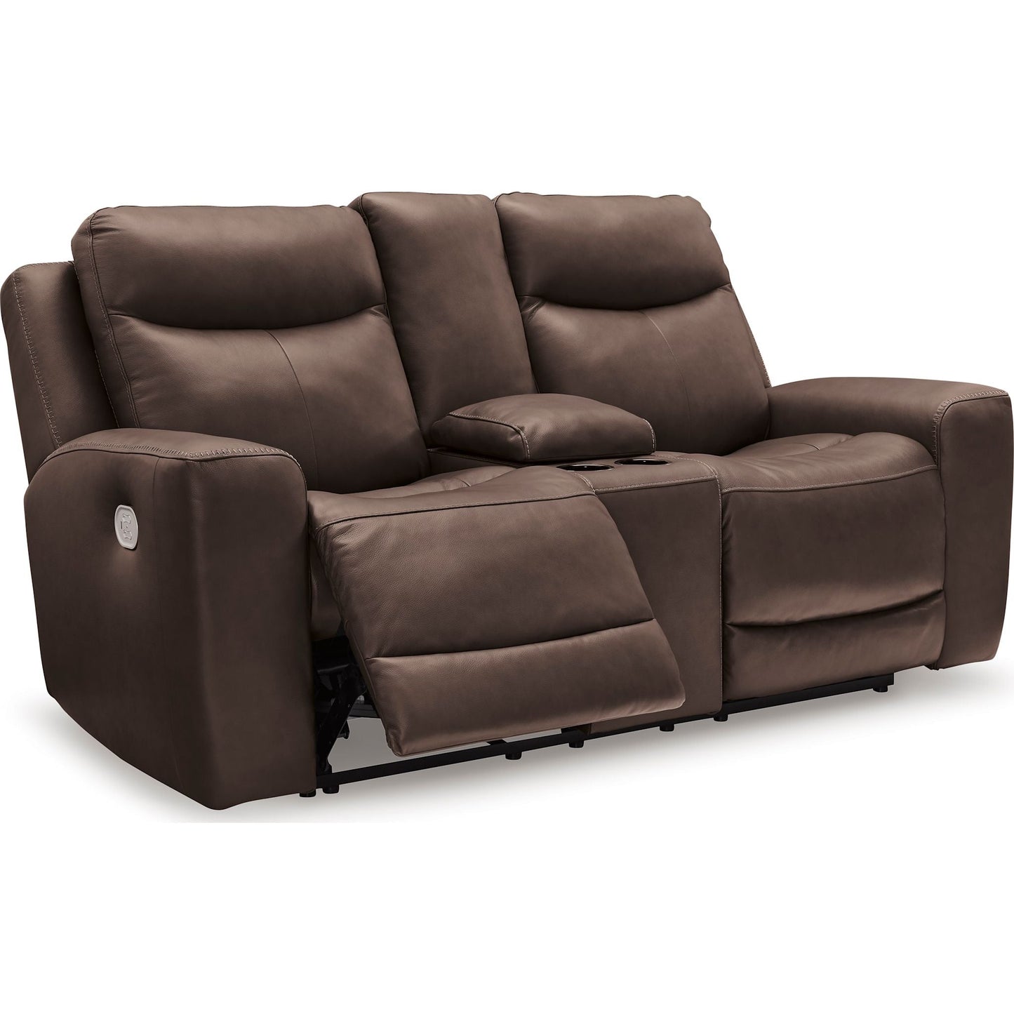 Fauteuil inclinable électrique Mindanao avec console et appui-tête réglable