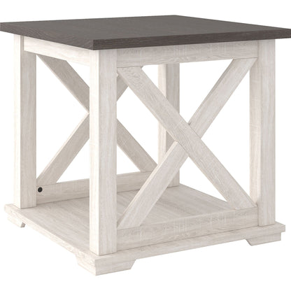 Table d'appoint carrée Dorrinson