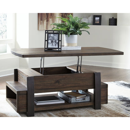 Table basse Vailbry avec plateau relevable