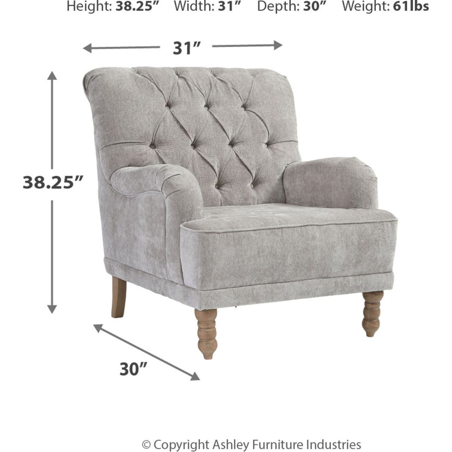 Fauteuil d'appoint Dinara