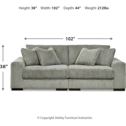 Canapé d'angle Lindyn 2 pièces