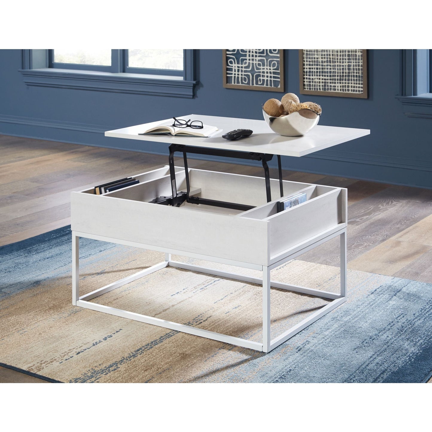Table basse Deznee avec plateau relevable