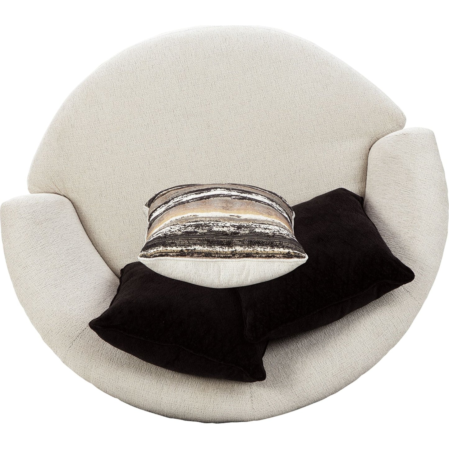 Fauteuil pivotant surdimensionné exclusif Cambri