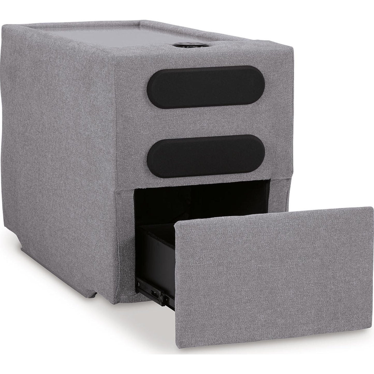 Canapé d'angle modulaire Modmax 3 pièces avec console audio