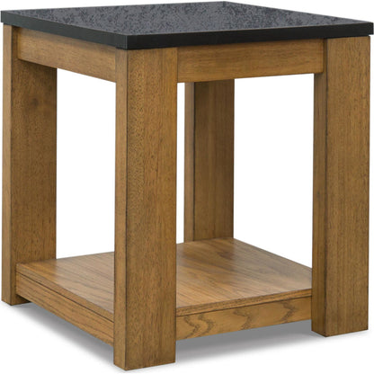 Table d'appoint rectangulaire Quentina