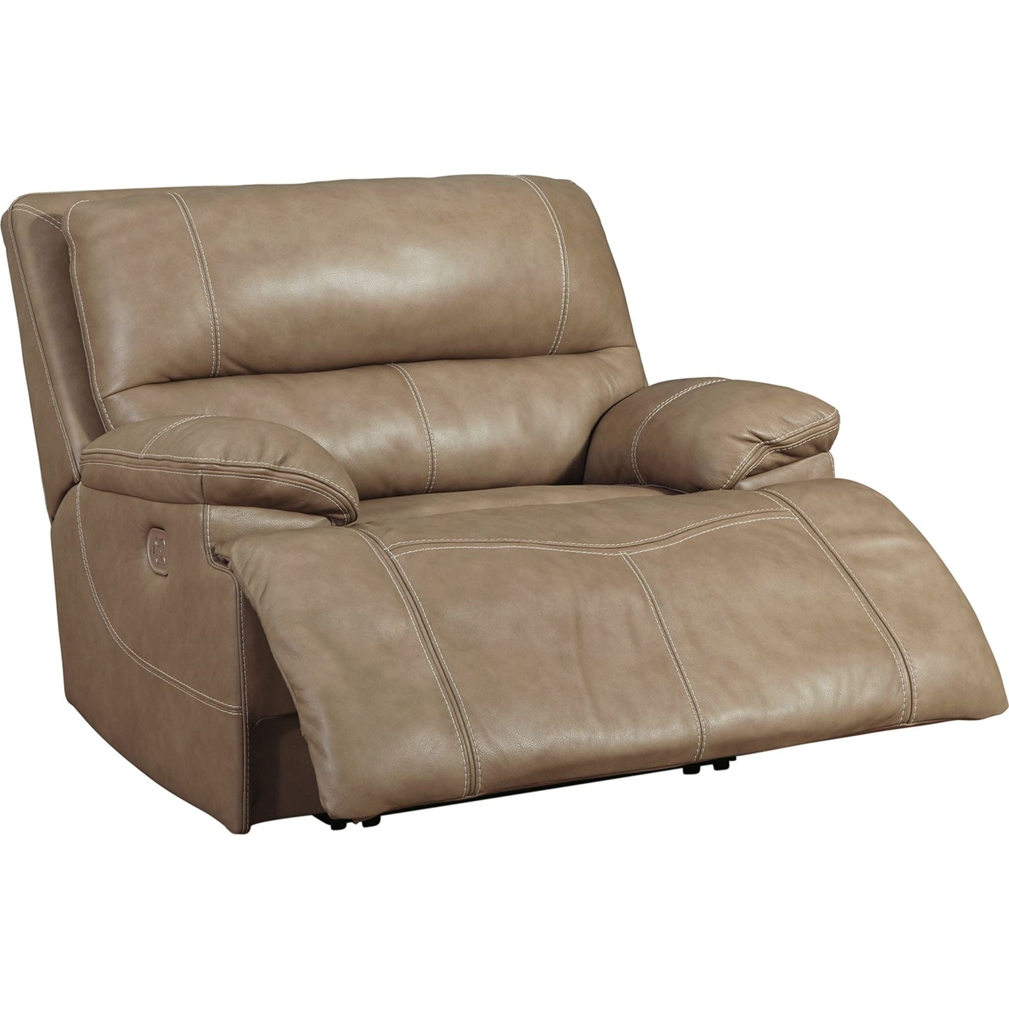 Fauteuil inclinable Ricmen à assise large avec fonction électrique