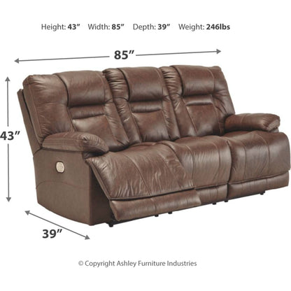 Canapé inclinable électrique Wurstrow avec appui-tête réglable