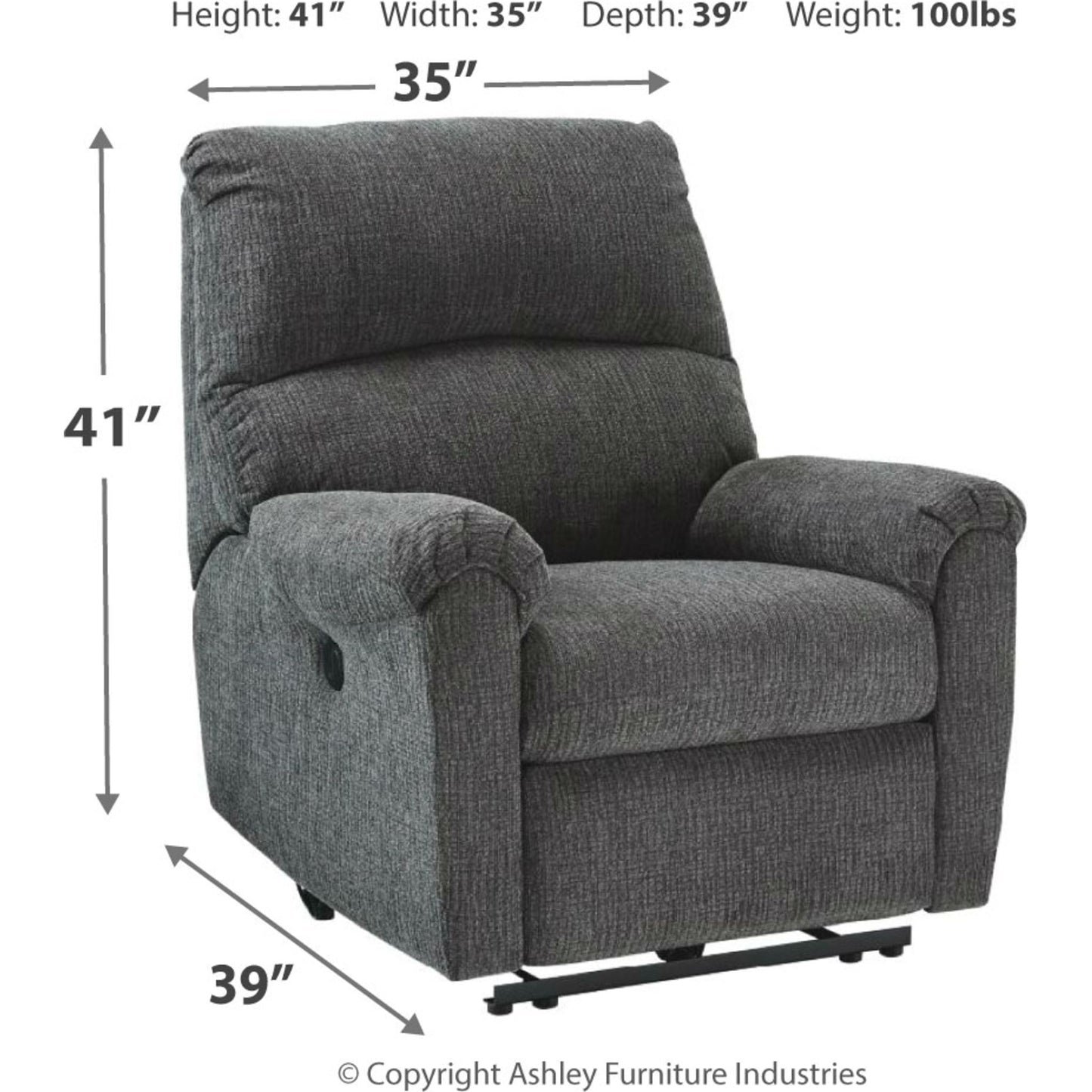 Fauteuil inclinable électrique McTeer