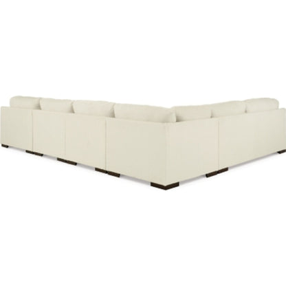 Canapé d'angle Zada ​​5 pièces avec méridienne