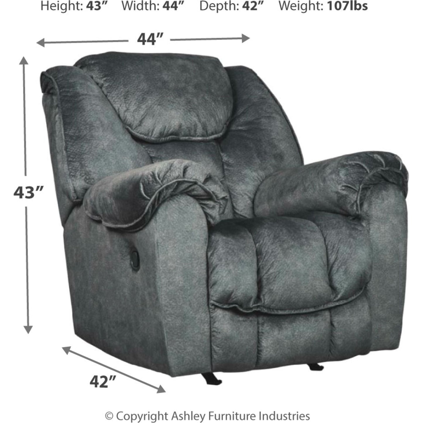 Fauteuil inclinable à bascule Capehorn