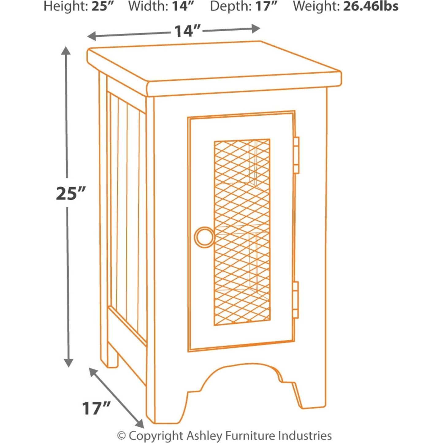 Table d'appoint Wystfield