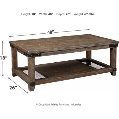 Table basse rectangulaire Danell Ridge