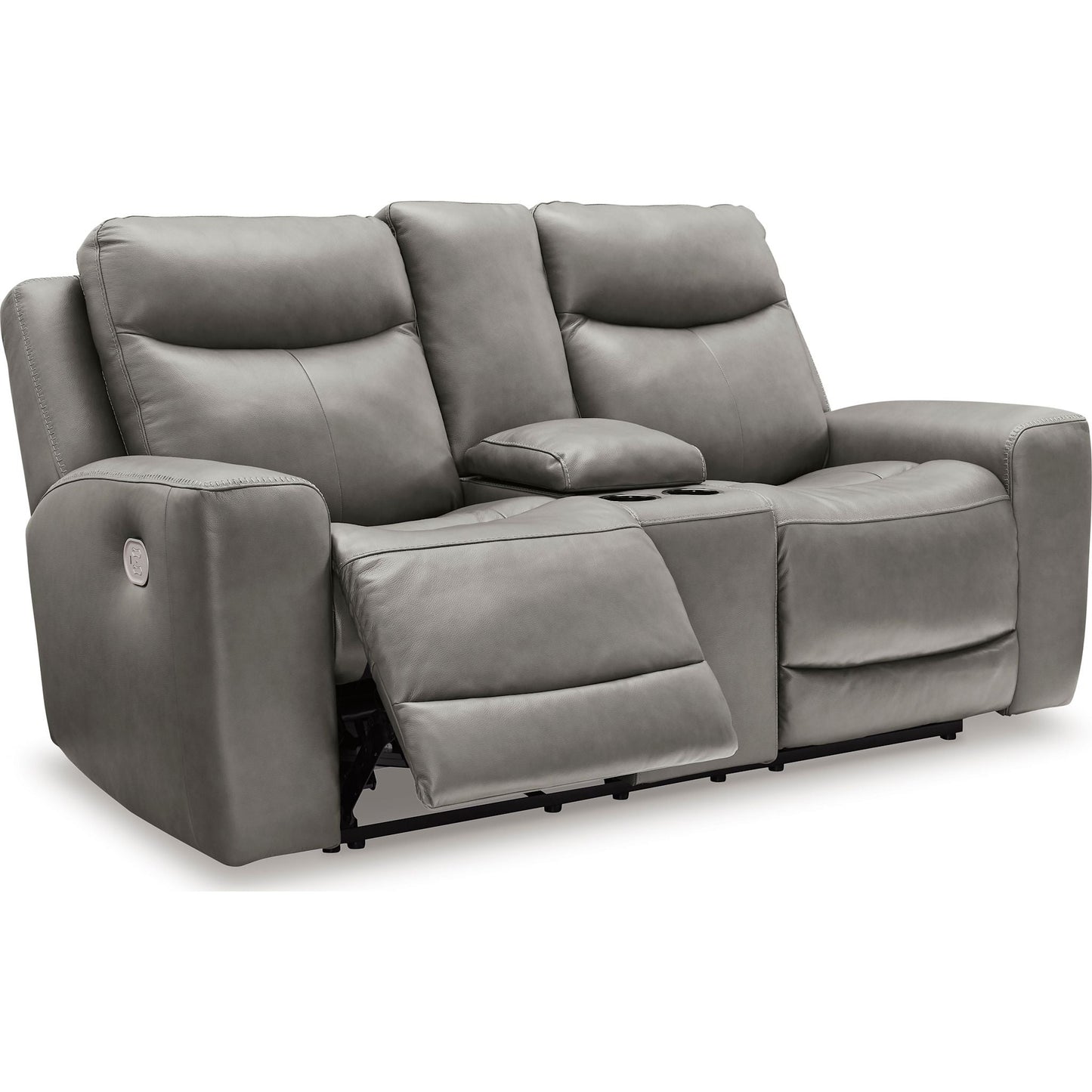 Fauteuil inclinable électrique Mindanao avec console et appui-tête réglable