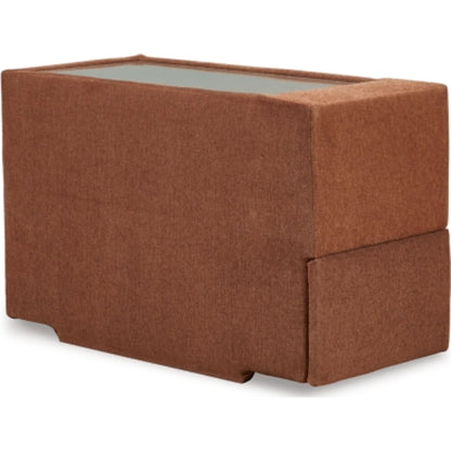 Canapé d'angle modulaire Modmax 6 pièces avec console de rangement