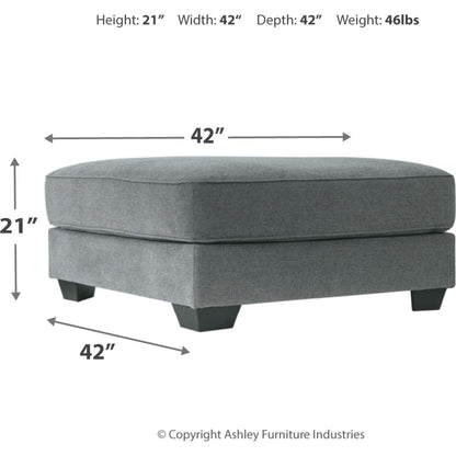 Pouf d'appoint surdimensionné exclusif Castano