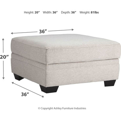 Pouf Dellara avec rangement