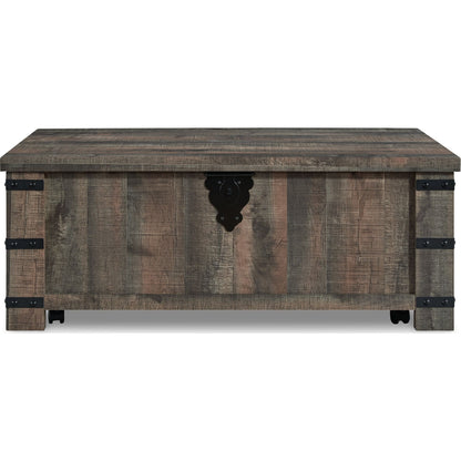 Table basse Hollum avec plateau relevable