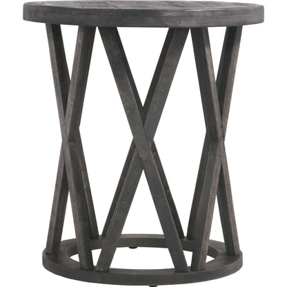 Table d'appoint ronde Sharzane