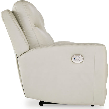 Fauteuil inclinable électrique Mindanao avec console et appui-tête réglable