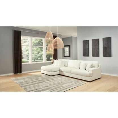 Canapé d'angle Zada ​​2 pièces avec méridienne