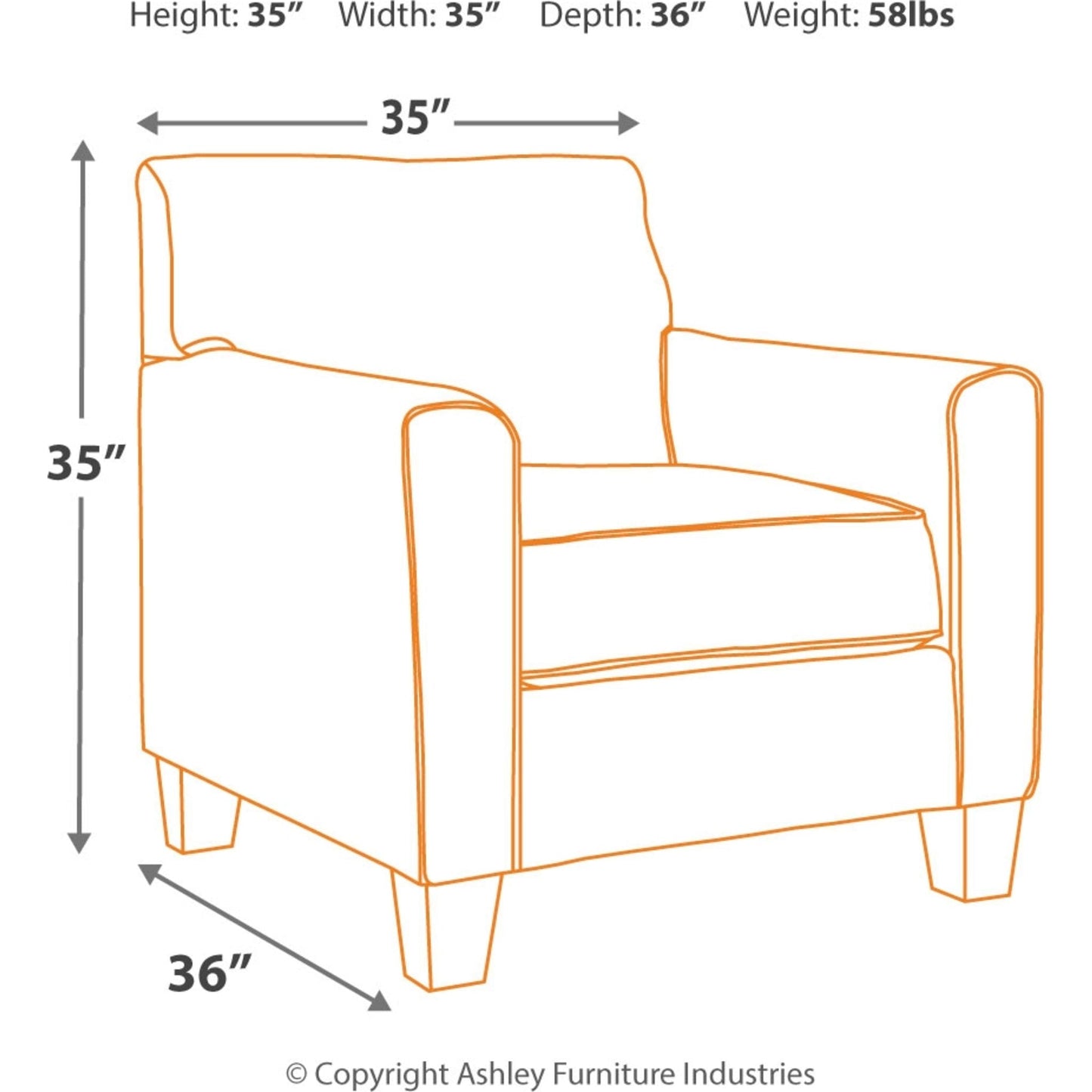 Fauteuil d'appoint Nesso