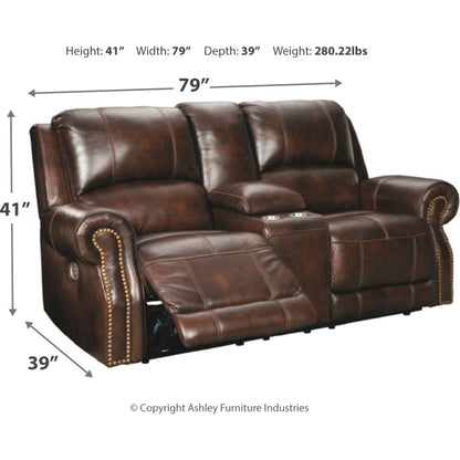 Canapé inclinable électrique Buncrana avec appui-tête réglable