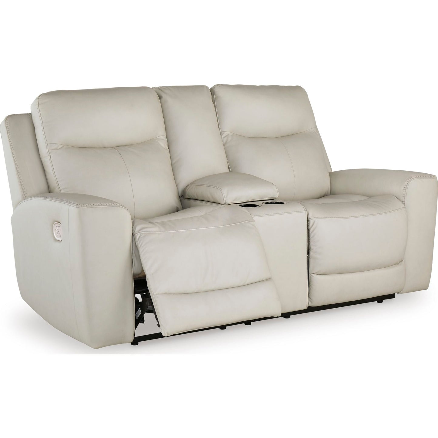 Canapé inclinable électrique Mindanao avec console et appui-tête réglable