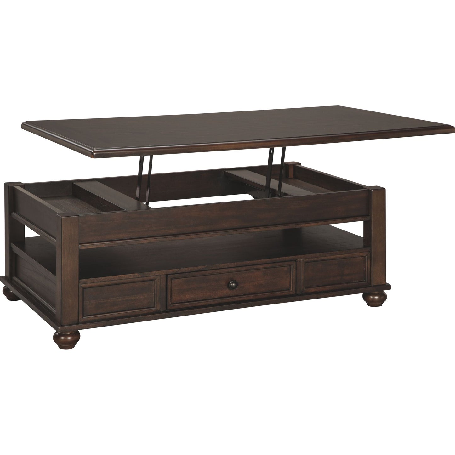 Table basse Barilanni avec plateau relevable