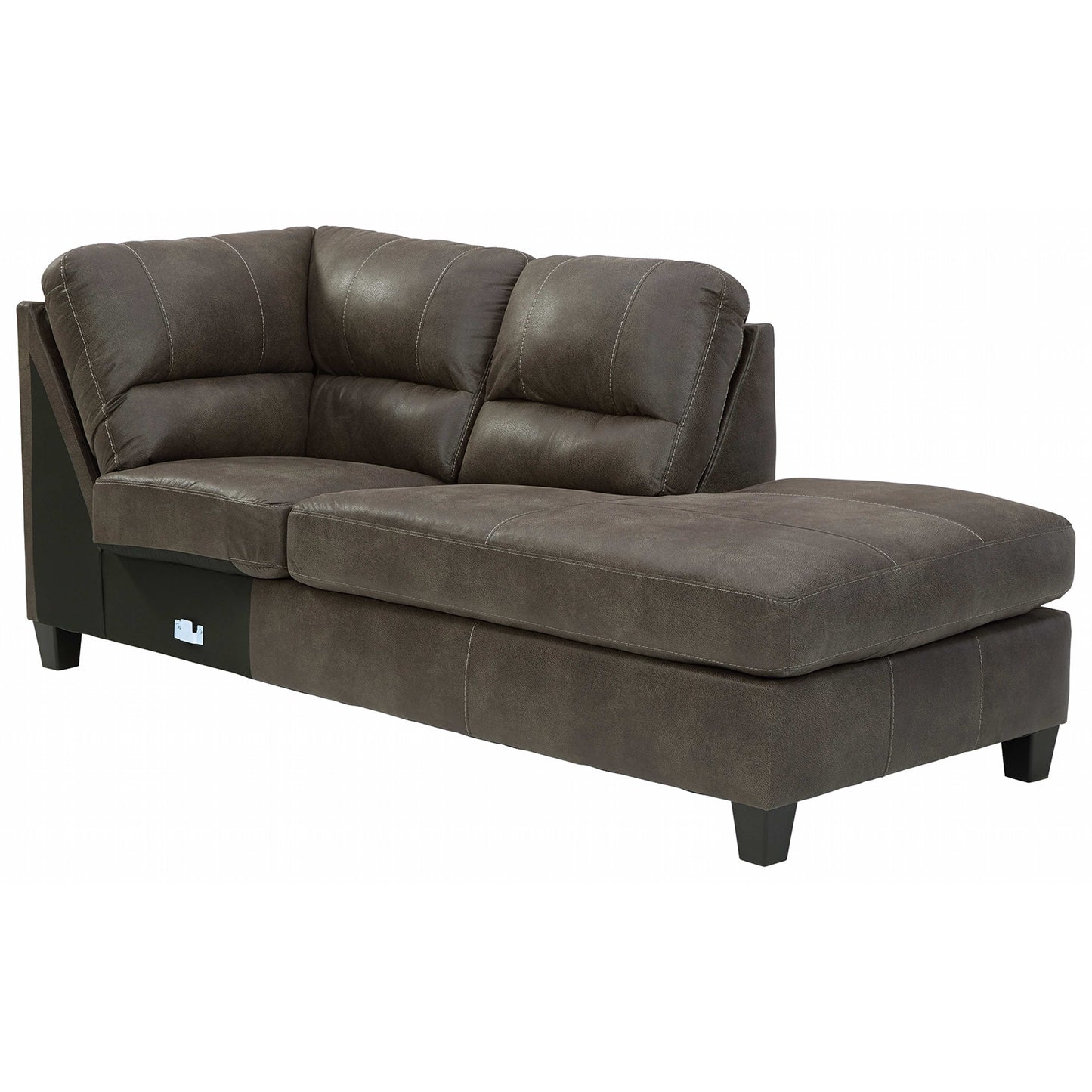 Canapé d'angle convertible Navi 2 pièces avec méridienne