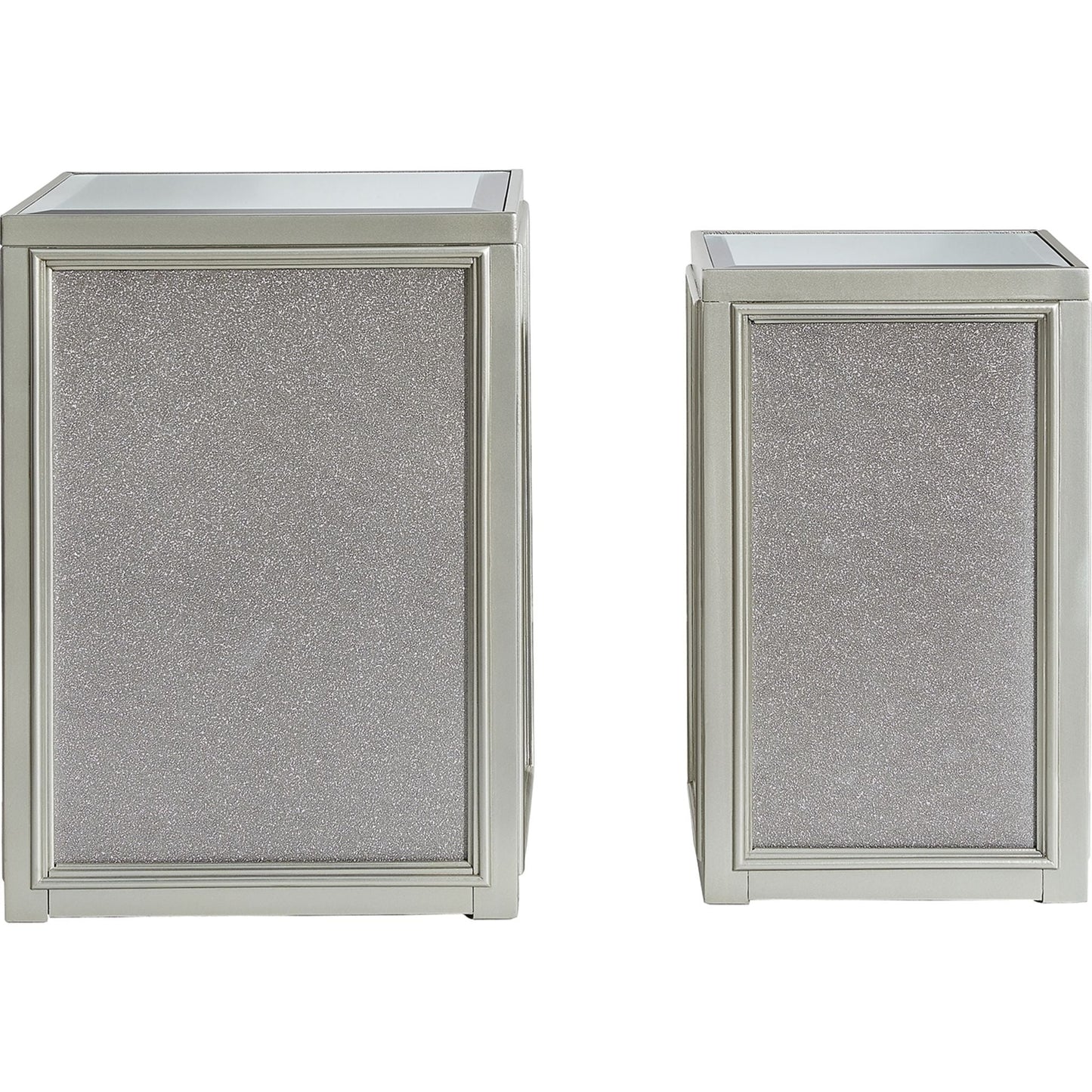 Tables d'appoint gigognes Traleena (lot de 2)