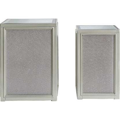 Tables d'appoint gigognes Traleena (lot de 2)