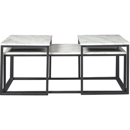 Ensemble de tables d'appoint Donnesta (ensemble de 3)