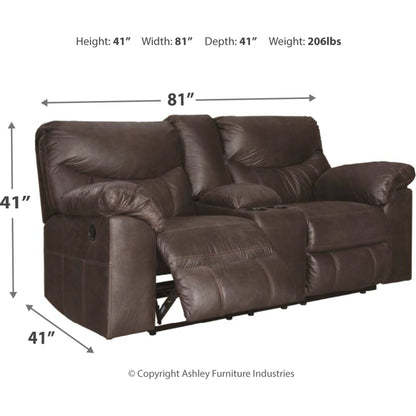Canapé inclinable Boxberg avec console