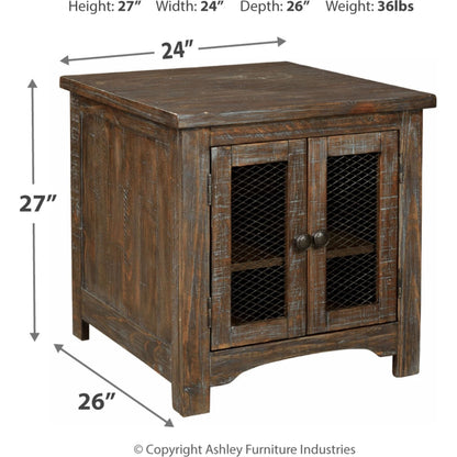 Table d'appoint rectangulaire Danell Ridge