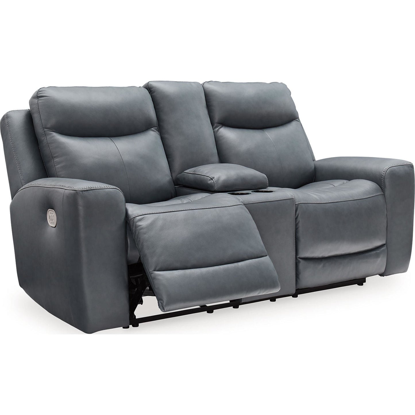 Fauteuil inclinable électrique Mindanao avec console et appui-tête réglable