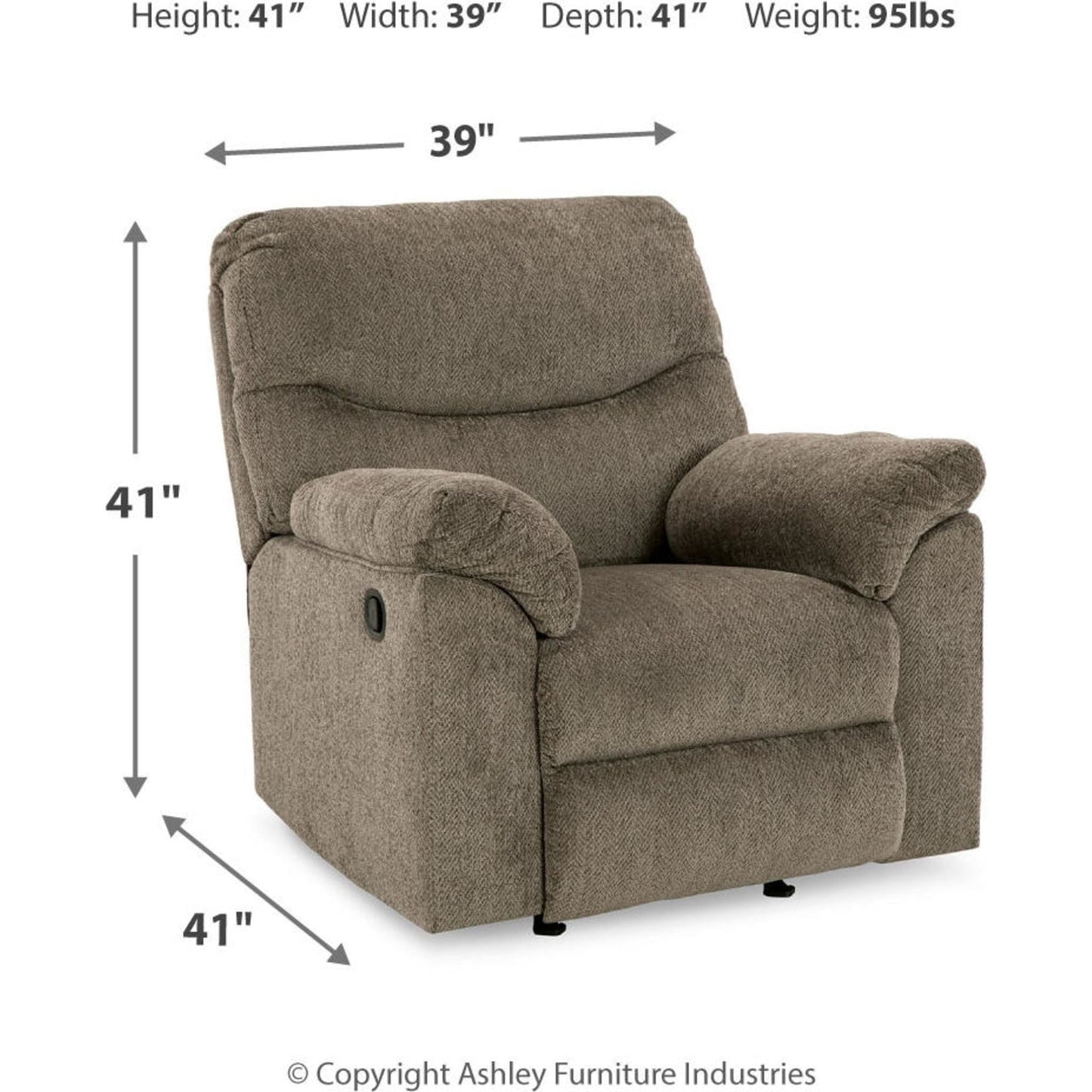 Fauteuil inclinable Alphons