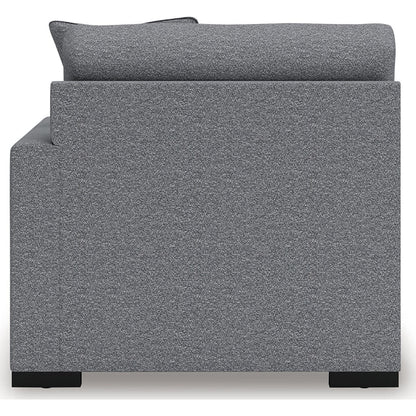 Canapé d'angle modulaire 8 pièces exclusif à Omaha, avec système audio et rangement