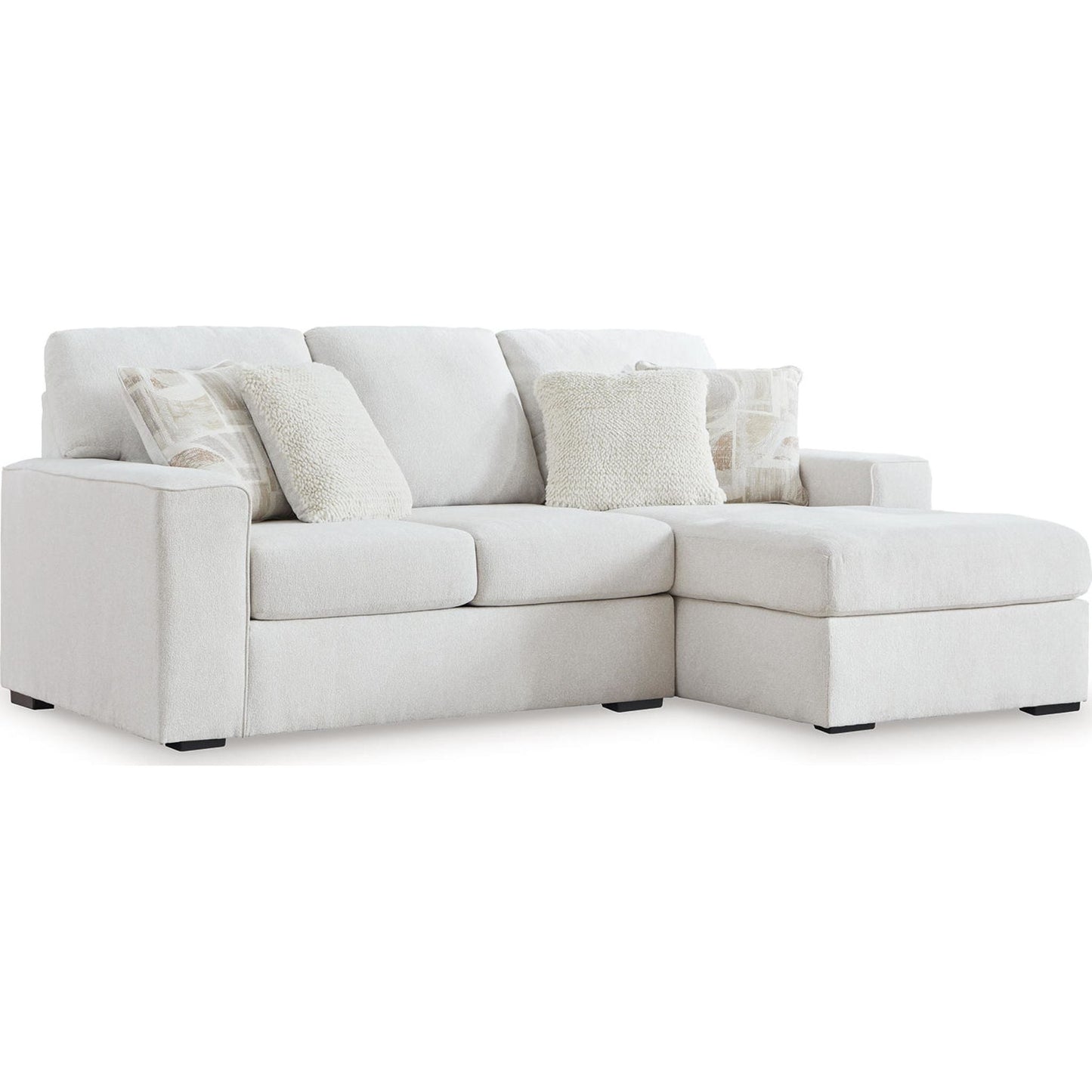 Canapé d'angle 2 pièces exclusif Leighelli avec méridienne