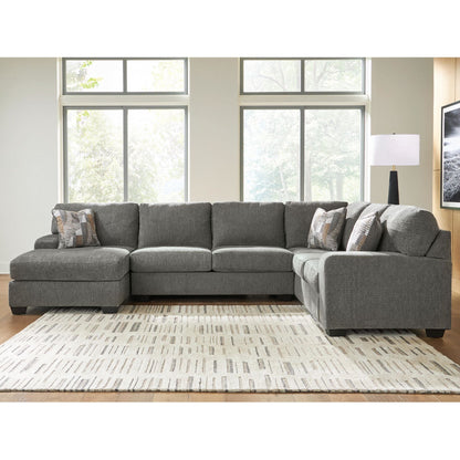 Canapé d'angle 3 pièces Newellen avec méridienne