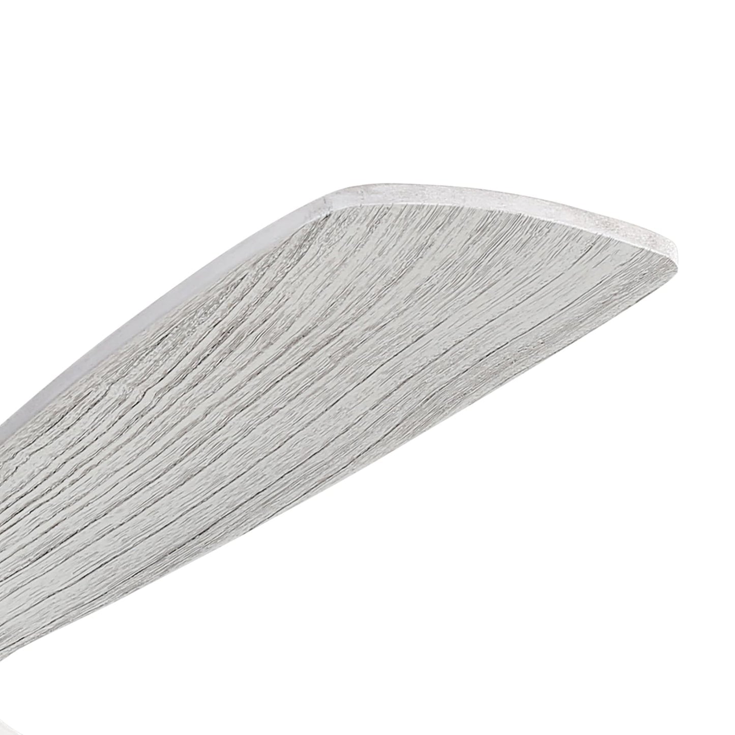 Ventilateur de plafond moderne de 132 cm (52 ​​pouces) en bois massif et ABS avec télécommande (sans éclairage), 6 vitesses de ventilation et flux d'air réversible.