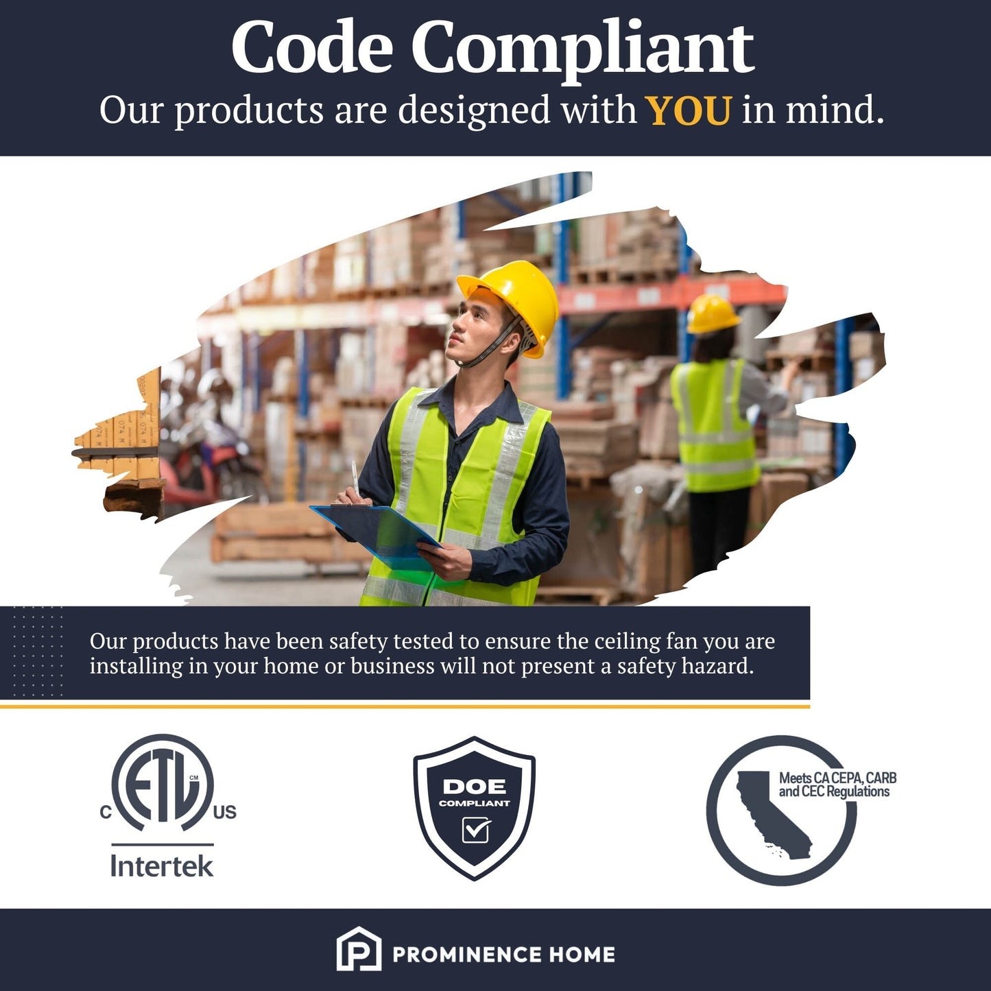 Ventilateur de plafond LED style ferme 52 pouces Prominence Home Sivan Bronze avec télécommande et éclairage