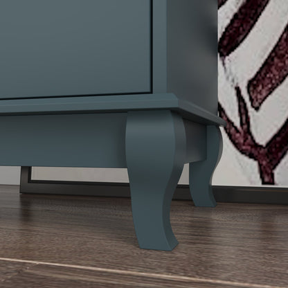 Commode double de 55,1 cm de large avec tiroirs de rangement