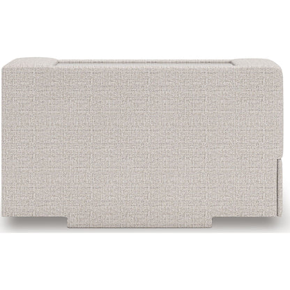 Canapé d'angle modulaire 8 pièces exclusif à Omaha avec double méridienne. Système audio et rangements.