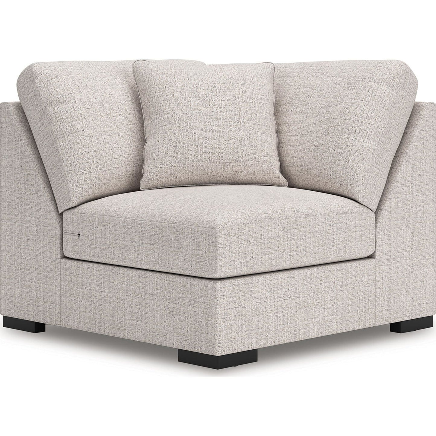 Canapé d'angle modulaire 8 pièces exclusif à Omaha, avec système audio et rangement