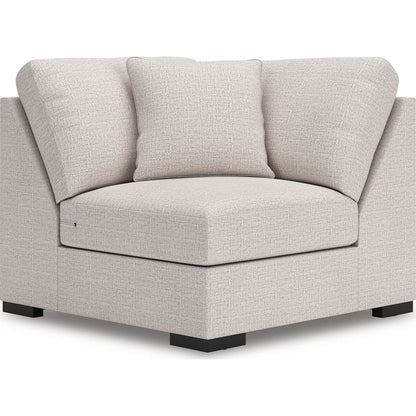 Canapé d'angle modulaire 8 pièces exclusif à Omaha, avec système audio et rangement