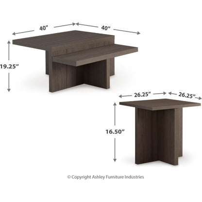 Tables Zendex en paquet de 2